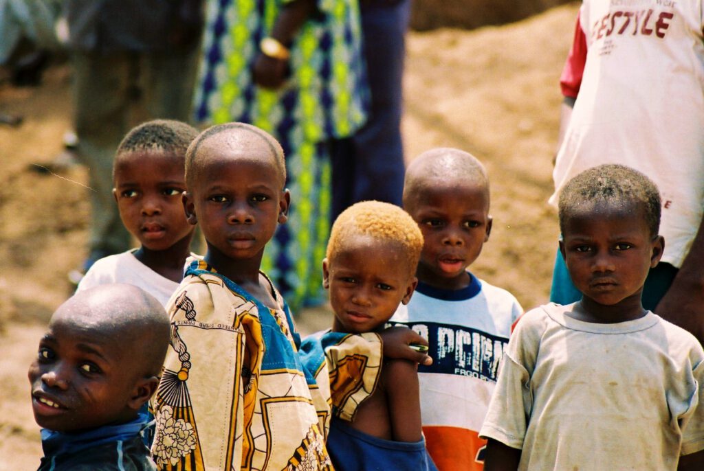 Niños trabajadores en las canteras de Abeokuta