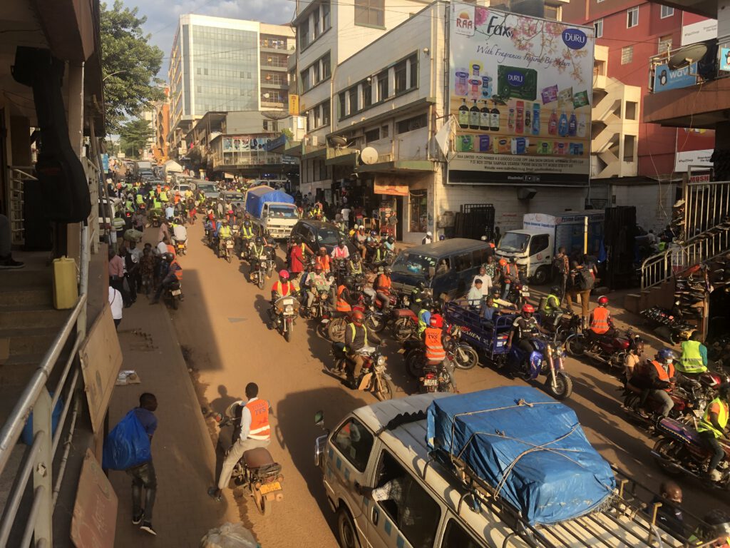 Kampala road Uganda
