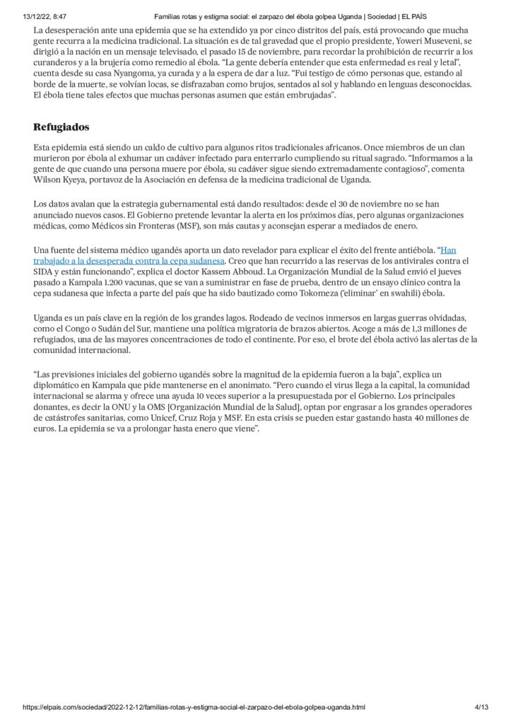 Familias rotas y estigma social ElPaís 12 Diciembre 2022